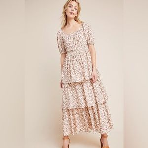Gal Meets Glam Luciana Tiered Maxi Dress